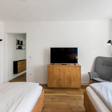 Apartmán Glueck Auf Am Stadtpark *