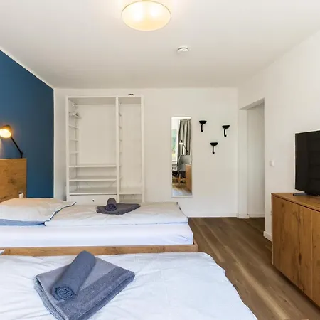 Apartmán Glueck Auf Am Stadtpark *