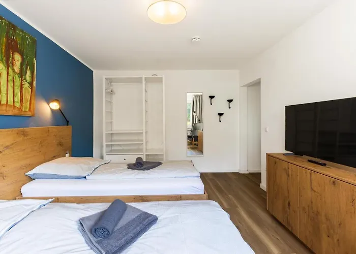 Apartmán Glueck Auf Am Stadtpark *